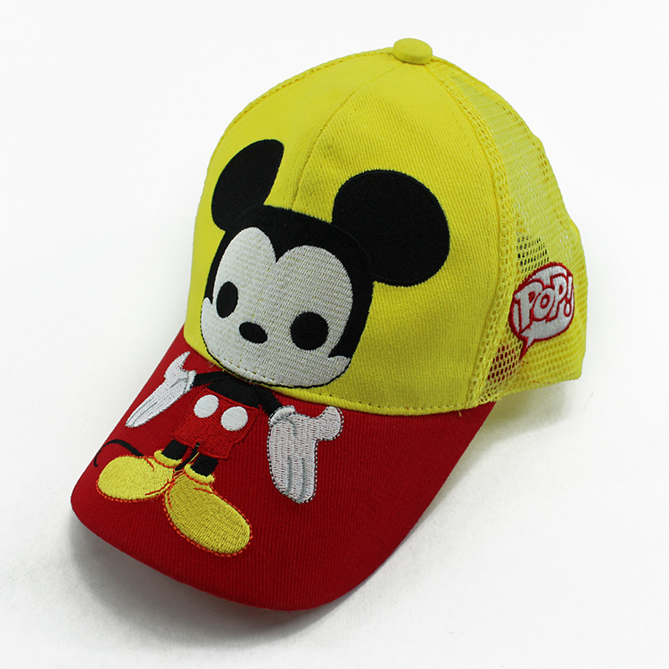 定制刺繡兒童帽子-繡花兒童帽定制