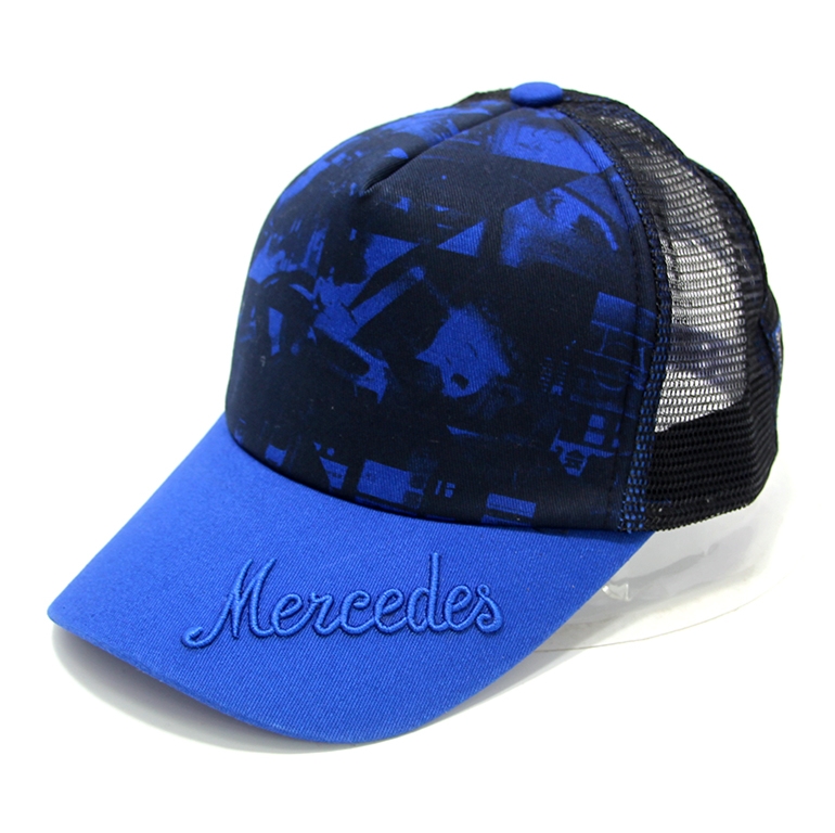 網(wǎng)帽廠家-經(jīng)典藍(lán)促銷網(wǎng)帽定制