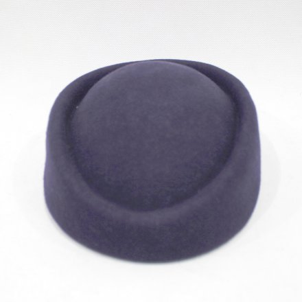 空姐帽廠家-簡約毛氈空姐帽定制