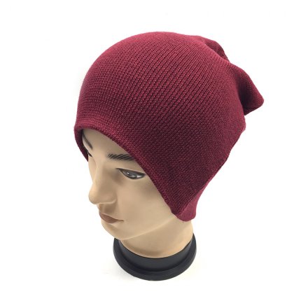 光身六角針織帽定制