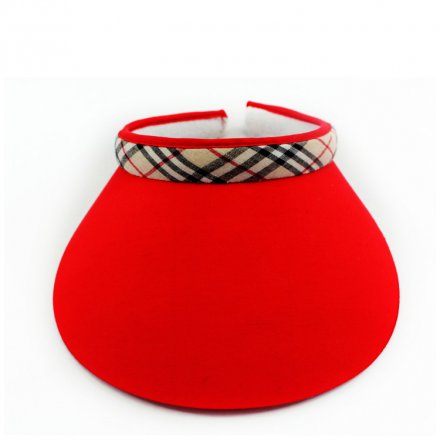 時尚靚麗遮陽空頂帽廠家