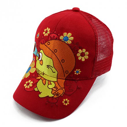 網(wǎng)布兒童貨車(chē)帽-繡花兒童帽廠家直銷(xiāo)