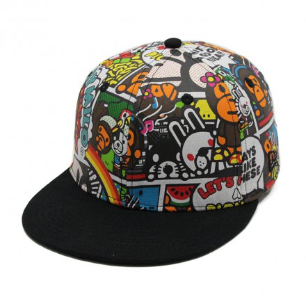 印花兒童網(wǎng)帽定制