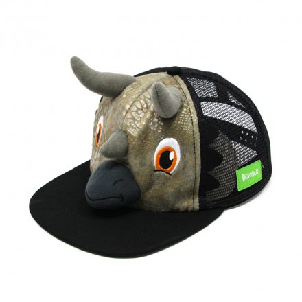 恐龍卡通形象兒童網(wǎng)帽定制